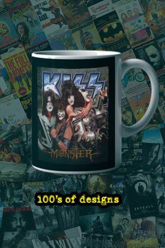 Kiss monster 11oz mug music - kiss,