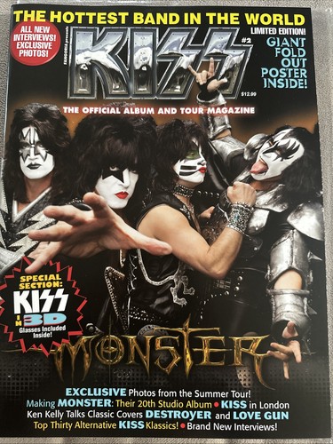 Kiss official magazine monster - official,