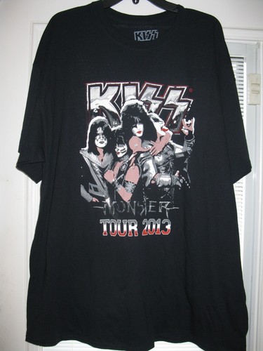 Shirt kiss monster tour 2013 - kiss,