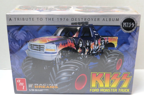Kiss monster truck model kit - kiss,