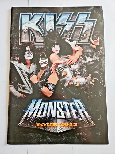 Kiss monster tour book program - tour,